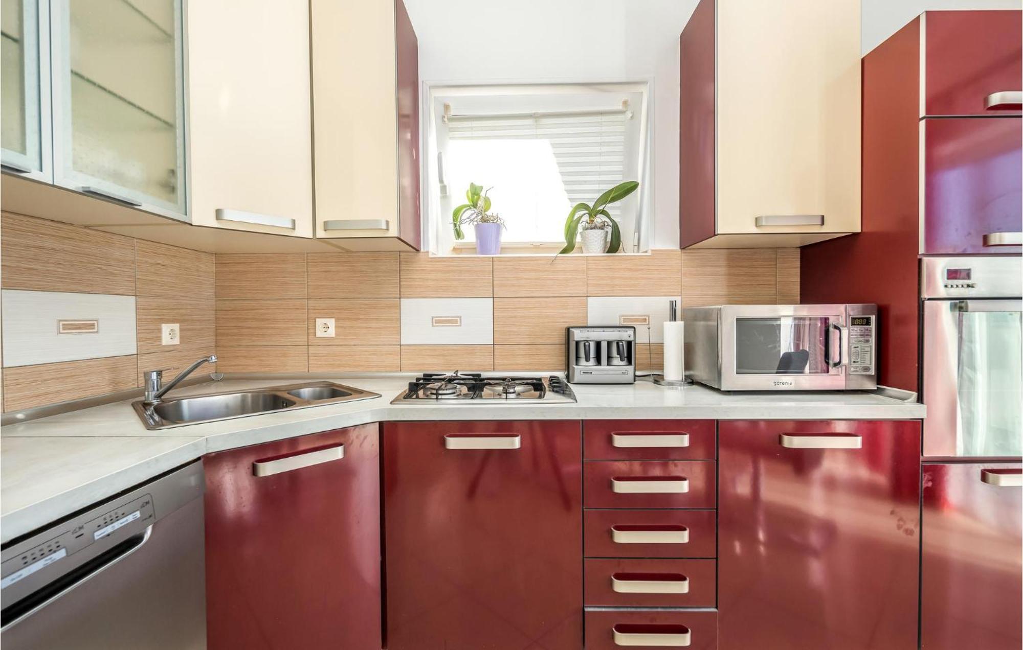 Nice Apartment In Crikvenica With House Sea View Exterior foto